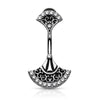 Ancient Cleopatra Charm Belly Ring