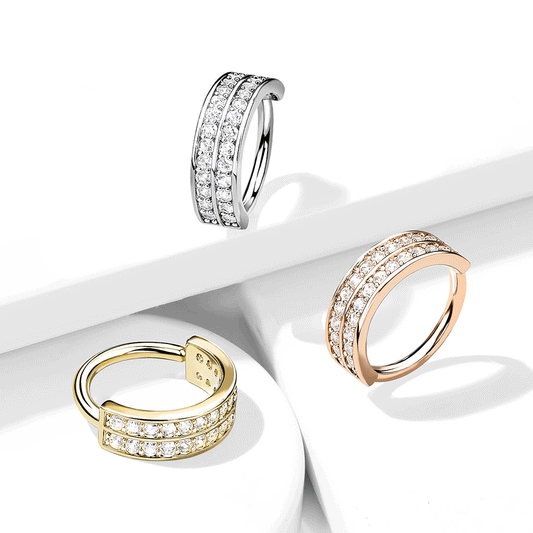 Darling Diyor Hoop Earrings. Tragus and Cartilage Jewellery.