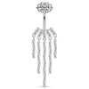 Crowned Ice Chandelier Belly Bar
