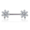 Fusioń Flower Nipple Jewellery