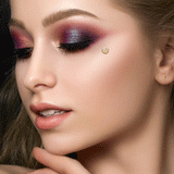 Internally Threaded Crystal Paved 14g Replacement Ball in 14k Yellow Gold