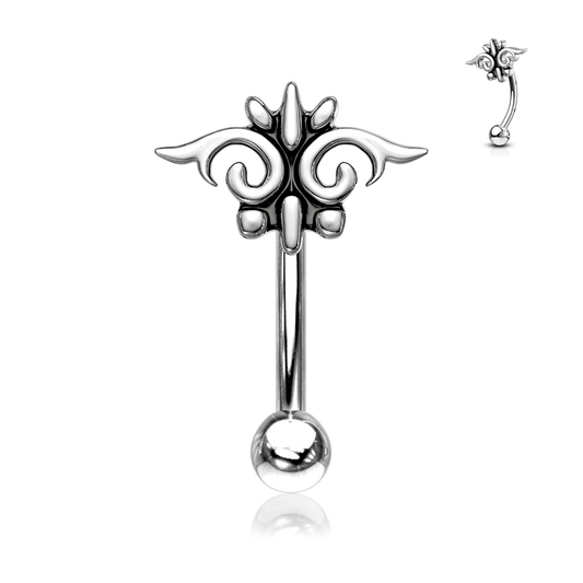 Petite Tribal Waves Reverse 16g Body Jewellery