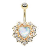 My Sweet Heart Belly Ring in Gold