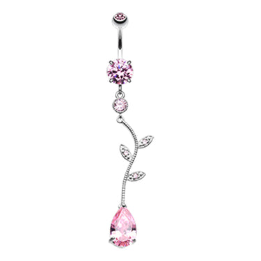 Jacks Beanstalk Belly Dangle - Dangling Belly Ring. Navel Rings Australia.