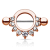 Datura Nipple Shield with Rose Gold Plating