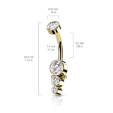 Océane Gouttelettes Belly Ring