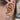 Diamond Baguette Threaded Stud Earring by Maria Tash in Rose Gold - Earring. Navel Rings Australia.