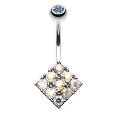 Misty Bambina Belly Bar - Fixed (non-dangle) Belly Bar. Navel Rings Australia.