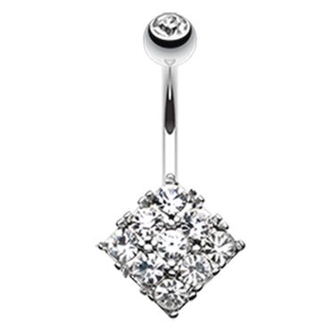 Misty Bambina Belly Bar - Fixed (non-dangle) Belly Bar. Navel Rings Australia.