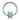 Turquosien Daisy Captive Belly Ring - Captive Belly Ring. Navel Rings Australia.