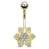 Sugar Daisy Belly Ring in 14K Gold