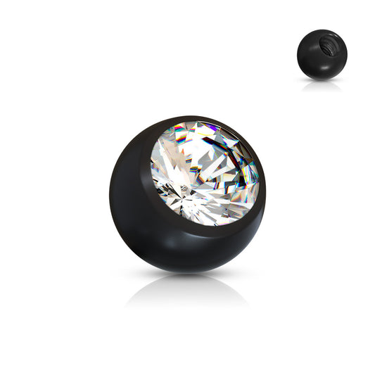 14g Gem Acrylic Replacement Balls for Belly Rings - Replacement Ball. Navel Rings Australia.
