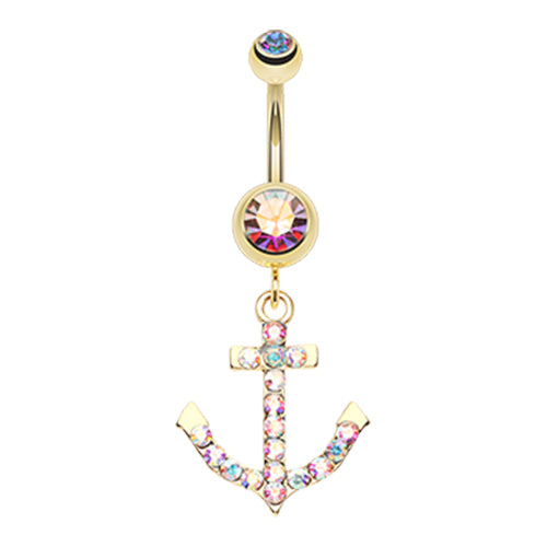 Drop the Anchor Belly Dangle - Dangling Belly Ring. Navel Rings Australia.