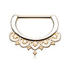 Juliette Filigree Nipple Clicker in Gold