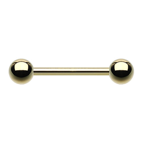 Classic Nipple Body Jewellery with Gold Plating - Nipple Ring. Navel Rings Australia.