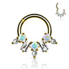 Priscilla Princess Septum Jewellery with Gold Plating