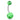 Fluorescent Paint Splat Belly Bars - Basic Curved Barbell. Navel Rings Australia.