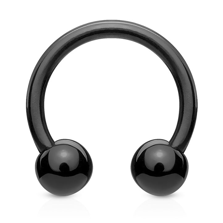 Flex Horse Shoe Navel Jewellery - Circular Barbell / Horse Shoe. Navel Rings Australia.
