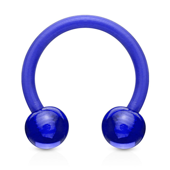 Flex Horse Shoe Navel Jewellery - Circular Barbell / Horse Shoe. Navel Rings Australia.