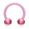 Flex Horse Shoe Navel Jewellery - Circular Barbell / Horse Shoe. Navel Rings Australia.