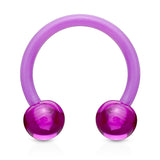 Flex Horse Shoe Navel Jewellery - Circular Barbell / Horse Shoe. Navel Rings Australia.