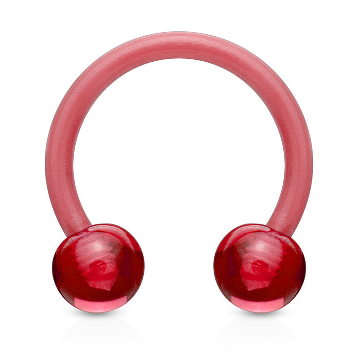 Flex Horse Shoe Navel Jewellery - Circular Barbell / Horse Shoe. Navel Rings Australia.