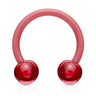 Flex Horse Shoe Navel Jewellery - Circular Barbell / Horse Shoe. Navel Rings Australia.