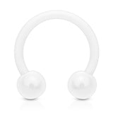 Flex Horse Shoe Navel Jewellery - Circular Barbell / Horse Shoe. Navel Rings Australia.