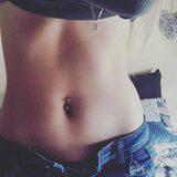 Petite Ball Classique Belly Bars - Basic Curved Barbell. Navel Rings Australia.