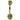 14K Yellow Gold Petite Gem Belly Bars - Basic Curved Barbell. Navel Rings Australia.
