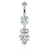 Glittering Midnight Owl Belly Bar