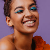 Opal Septum & Daith Segment Ring in 14K White Gold - Septum. Navel Rings Australia.