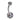 Ash Motley™ Belly Piercing - Basic Curved Barbell. Navel Rings Australia.