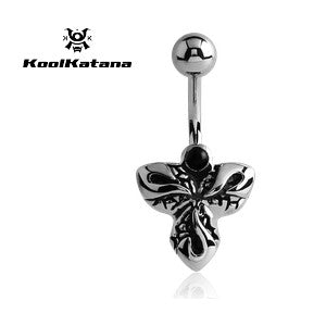Authentic KoolKatana Tribal Belly Button Bar - Fixed (non-dangle) Belly Bar. Navel Rings Australia.