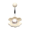 CiCi Clam Pearl Belly Ring