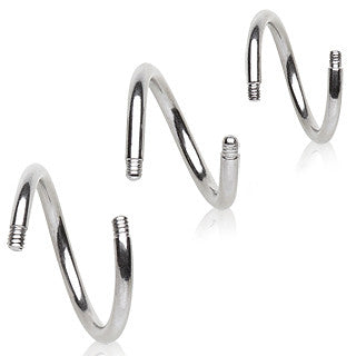 DIY Custom Spiral Twist Navel Rings - Spiral Twister Twistie. Navel Rings Australia.