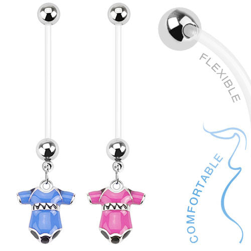 Baby Onesie Suit Pregnancy Belly Piercing Ring - Maternity Belly Ring. Navel Rings Australia.