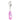 TummyToys® Pink Ice Faceted Drop Belly Ring - TummyToys® Patented Clasp. Navel Rings Australia.