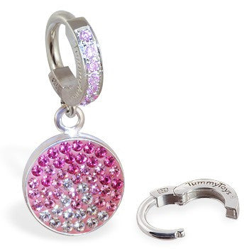 TummyToys® Dusk Swarovski Belly Piercing Ring - TummyToys® Patented Clasp. Navel Rings Australia.