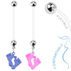 Pitter Patter Pregnancy Belly Bar