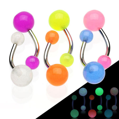 Glow in the DARK Belly Rings The Belly Ring Shop