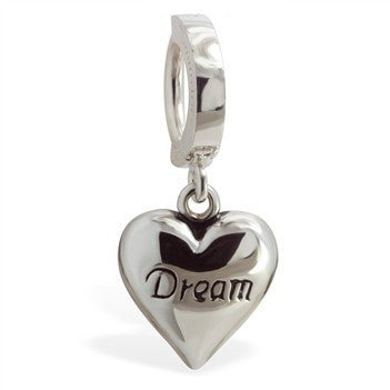 TummyToys® Dream Heart Belly Huggy - TummyToys® Patented Clasp. Navel Rings Australia.