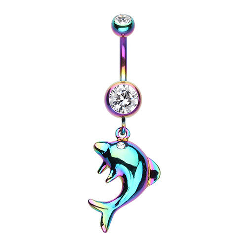 Dolphin belly ring 2025