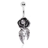 Kapua Vintage Cast Flower Belly Bar