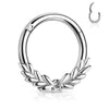 Laurel Wreath Clicker Body Jewellery