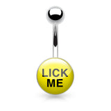 Down n' Dirty Belly Bars - Basic Curved Barbell. Navel Rings Australia.
