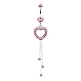 Runaway Lover Belly Dangle - Dangling Belly Ring. Navel Rings Australia.