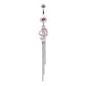 Lovers Stardom Belly Dangle - Dangling Belly Ring. Navel Rings Australia.