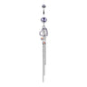 Lovers Stardom Belly Dangle - Dangling Belly Ring. Navel Rings Australia.