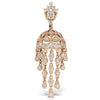 18K Rose Gold Diamond MT Tiara with Parasol Dangle. Belly Rings by Maria Ash